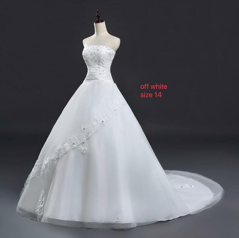 Special Offer for Stock Clearance Wedding dresses With Customized Size