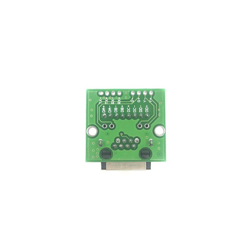 10/100/1000Mbps มาตรฐาน RJ45เครือข่ายพอร์ต2.0 Pitch Pin Mini Adapter ความเข้ากันได้ต่ำ supply เสียงรบกวน Gigabit