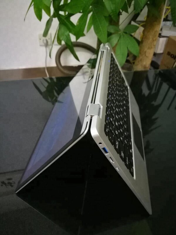 Air Laptop com Quad Core, 13.3-Polegada Notebook, Home Core, CPU N4000, 8GB de RAM, 256GB SSD, leitor de impressões digitais, WIN 11, Laptops Gaming, Brand New
