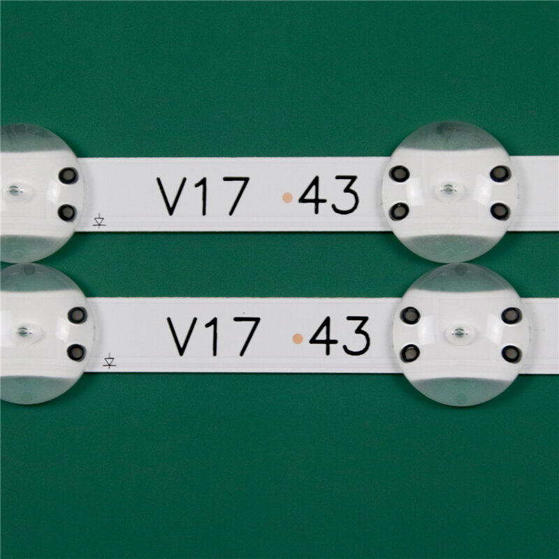 LED Band array For LG 43UJ 43" V17 ART3 2867 Rev0.3 16916L-2867A 6916L-2867B LED Bar Backlight Strip Line Ruler Tape 55V0 E74739
