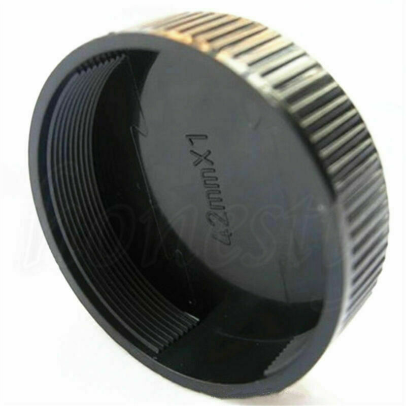 Tapa de lente trasera para cámara M42, 42mm, tornillo, almacenamiento de lentes, libre de polvo