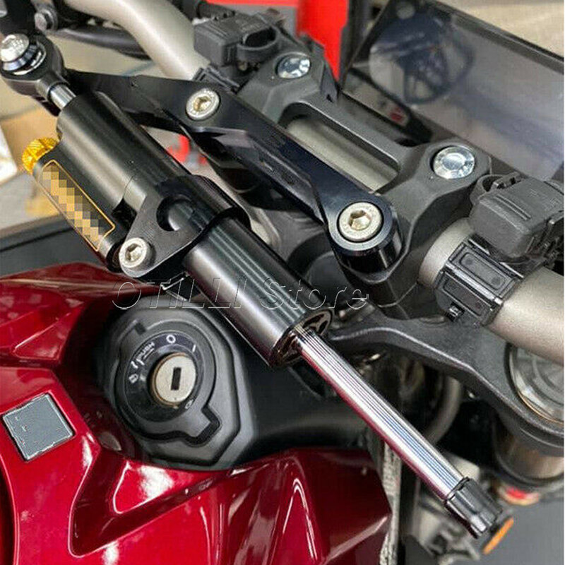 Untuk CB650R Kit Braket Dudukan Peredam Penstabil Kemudi Motor untuk Honda CB650R CB 650 R 2018 2019 2020 2021