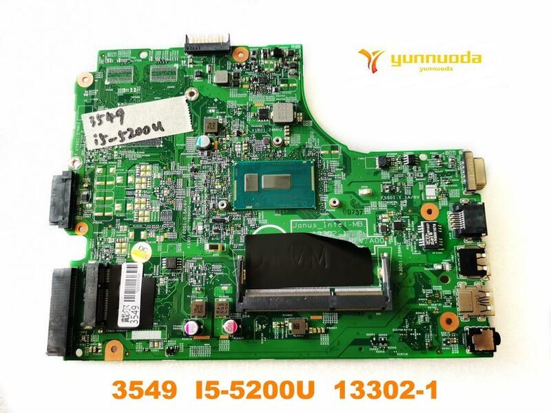 Original for DELL  3549 Laptop  motherboard 3549  I5-5200U  13302-1 tested good free shipping