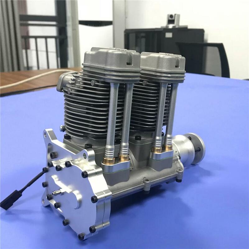 New Arrival NGH GF60i2 Linear Double Cylinder 4-stroke 60CC Gasoline Engine for RC Airplane