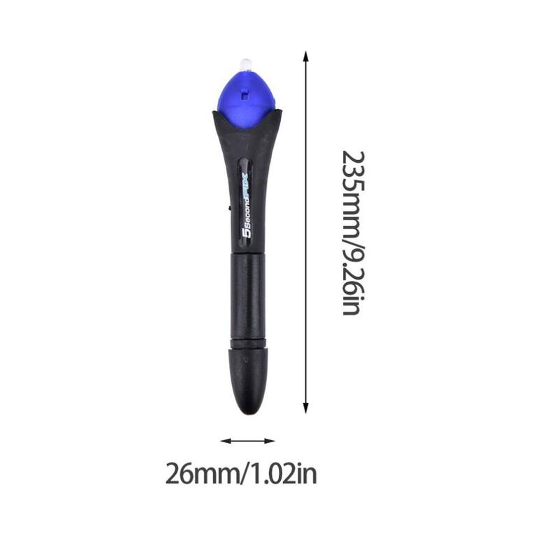 Penna per colla ad asciugatura rapida penna per colla liquida plastica 5 secondi adesivo artefatto penna per colla Uv 62G