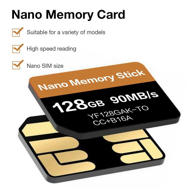 Cartão de memória 2020 mais novo nm, cartão de memória nano de leitura 90 mb/s 128gb aplicar para huawei mate20 pro mate20 x p40 mate30pro p30 p30 pro