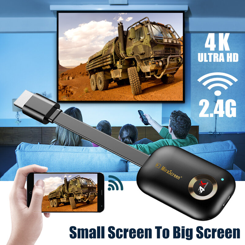 ТВ палка Mirascreen G9 Plus 5G 4K Беспроводная для HDMI для Android fire для airplay для netflix для Miracast Wifi ключ зеркало