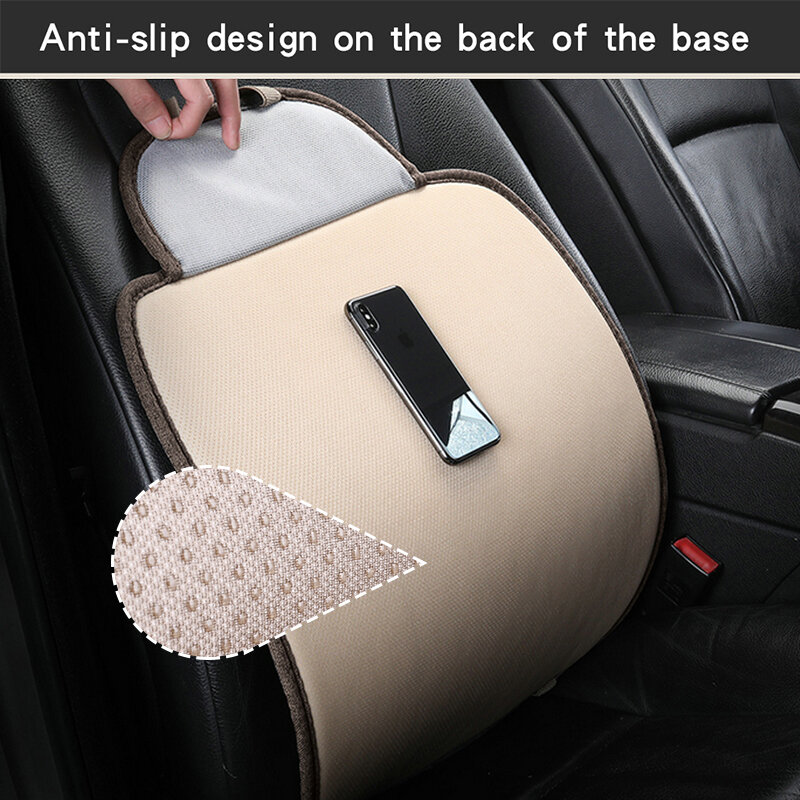 Funda de lino para asiento de coche, cojín Protector delantero y trasero, alfombrilla protectora
