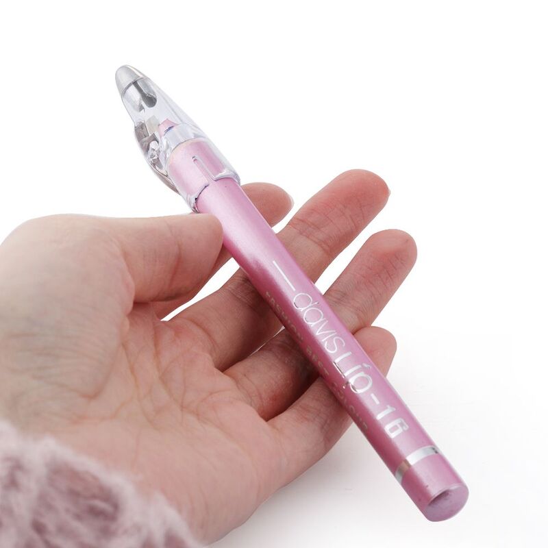 Lápis delineador impermeável com apontador, caneta de sombra, pigmento Highlighter, cosméticos, colorido, venda quente