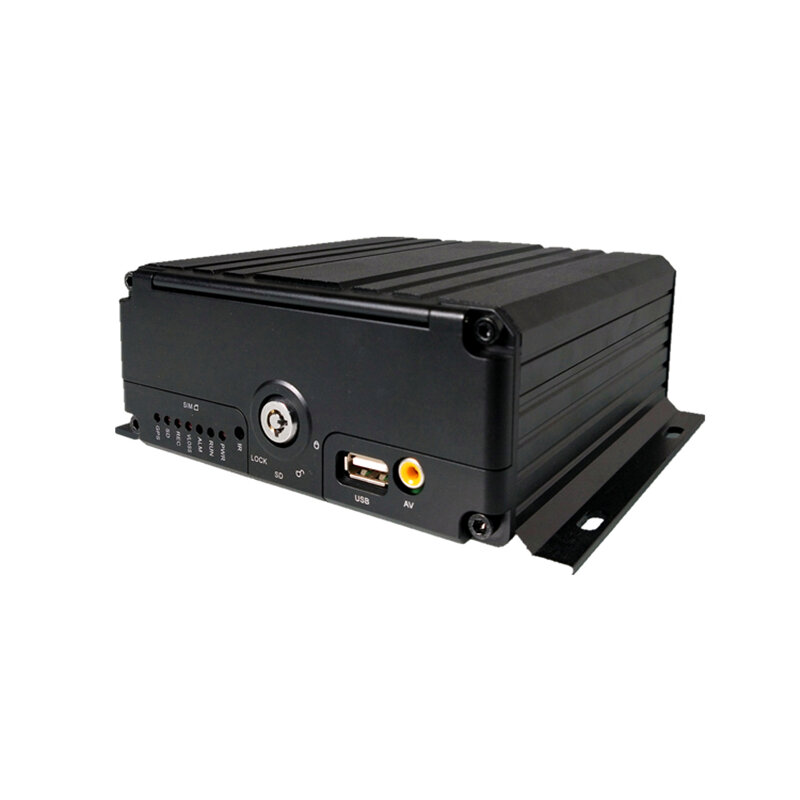 4CH المحمول جهاز تسجيل فيديو رقمي للسيارات سيارة الأمن مراقبة DVR نظام تحديد المواقع الوصول عن بعد