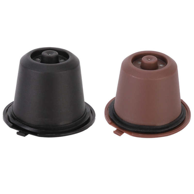 3Pcs Reusable Coffee Capsules Filter Refillable Capsules Cup Fit for Nespresso Capsule Coffee Machine Accessories