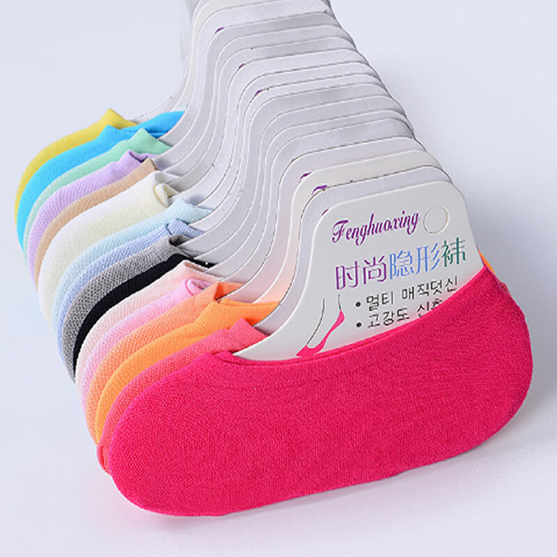Женские Волшебные Носки карамельных цветов, бархатные скрытые короткие носки до щиколотки, детские дышащие женские носки, оптовая продажа, для девочек