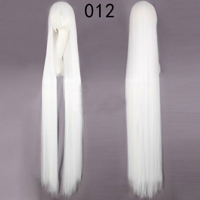 Универсальный парик для косплея, 59 дюймов, 150 см, длинные прямые термостойкие синтетические волосы, Женский костюм аниме, парики для вечерние, 31 цвет