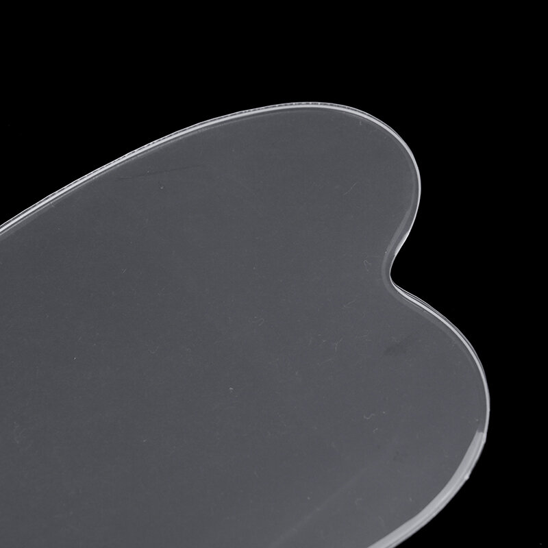 1 pçs em forma de borboleta de silicone transparente remoção remendo reutilizável anti rugas tratamento almofada no peito cuidados com a pele remover rugas