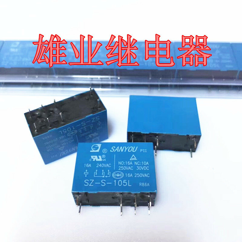 Sz-s-105l 5V relay hf115f 005-1zs3 8 pin