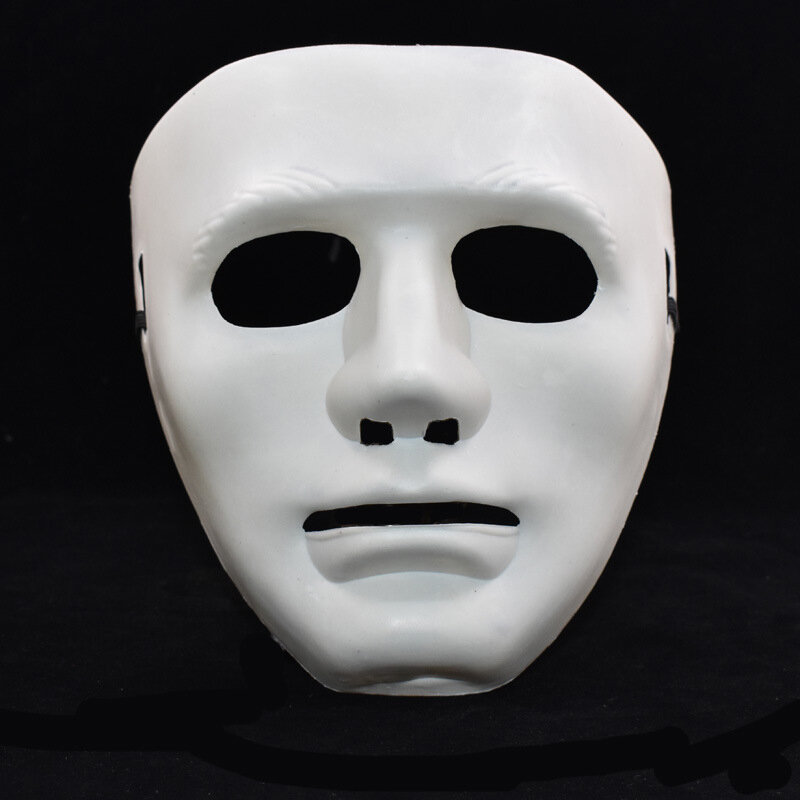 Анонимная маска для лица для маскарада, реквизит для Хэллоуина для взрослых и детей, тематическая маска для фильма, принадлежности для аниме-костюмов
