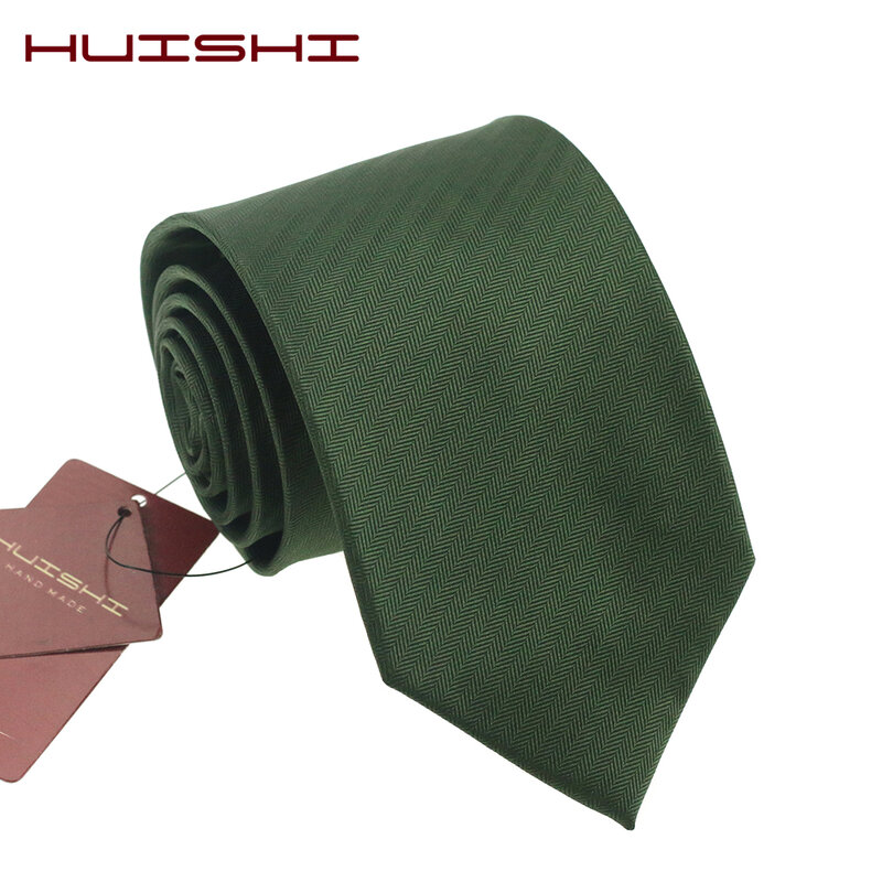 ชาย Vintage ชุดคอ Tie ขายส่งลูกอมสี Vintage Dark สีเขียวยอดนิยม100% กันน้ำ Tie อุปกรณ์จัดงานแต่งงานผู้ชาย