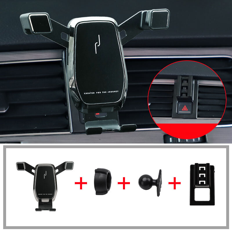 Soporte de teléfono para rejilla de ventilación de coche, accesorios para VW Golf 7 7,5 MK7 2015 2016 2017 2018 2019
