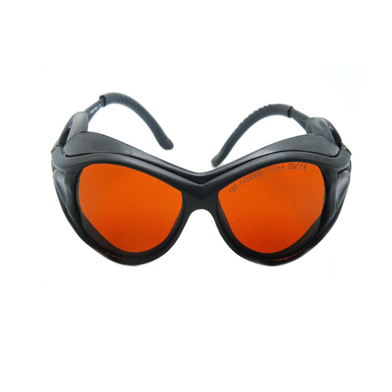 Óculos de proteção a laser, óculos de proteção com absorção contínua, nm, nm e nm