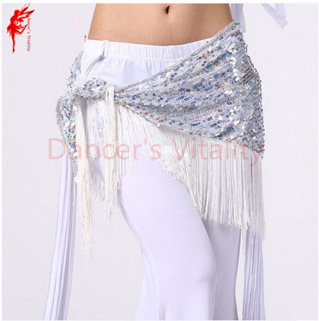 Costumes de danse du ventre en maille paillettes, écharpe de hanche pour femmes, ceintures de danse du ventre, nouveau style