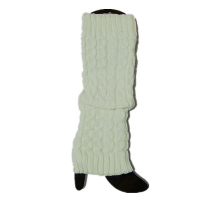 Moda 40 cm twist pile calcetines set otoño e invierno cálido color sólido calcetines de lana de punto en el tubo caliente calcetines Accesorios Calcetines planos de punto para mujer, calcetines de punto, calcetines