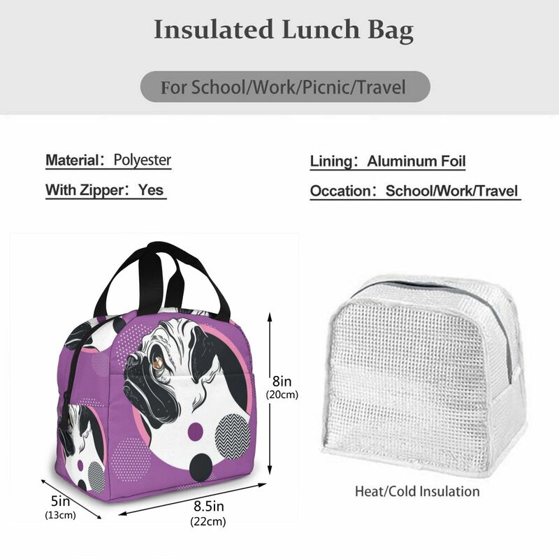 NOISYDESIGNS torba termiczna izolowana piknik torba termiczna na Lunch Box torebka etui wysokiej jakości torba na Lunch torba na żywność dla kobiet mężczyzn Kid