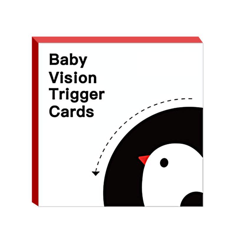 Baby Hohe Kontrast Flashcards Schwarz Und Weiß Karten Lernen Spielzeug Hohe-Qualität Und Bequem doppelseitige Design Sauber