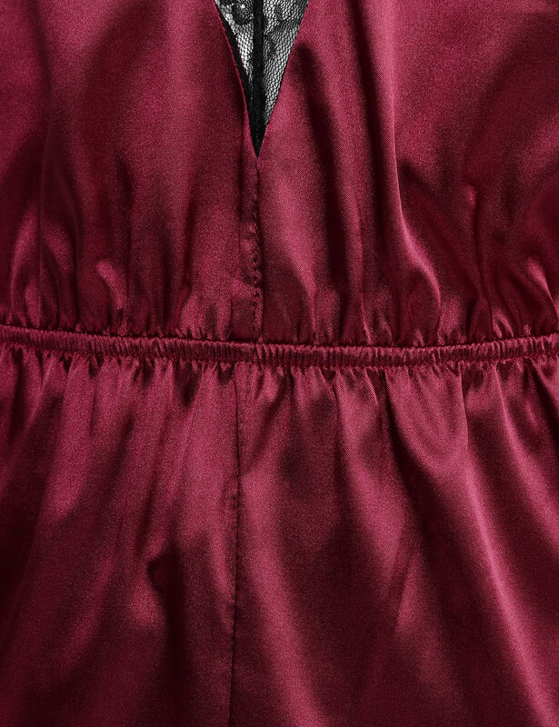 رجل سيسي ارتداءها الذكور الساتان السباغيتي حزام الدانتيل الملابس الداخلية بذلة منامة ملابس خاصة ملابس النوم
