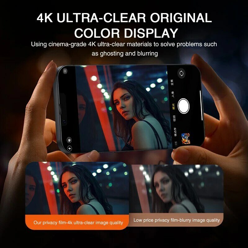 Anti-Spion-Displays chutz folie für iPhone 11 12 13 Pro Max Sichtschutz glas für iPhone 14 Pro 15 Pro Max XS XR gehärtetes Glas