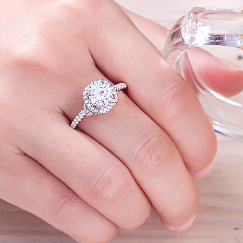 Указательное кольцо в стиле ретро Женская мода преувеличены индивидуальные 925 чистого серебра для свадебного дизайна Горячая продажа кольца для помолвки