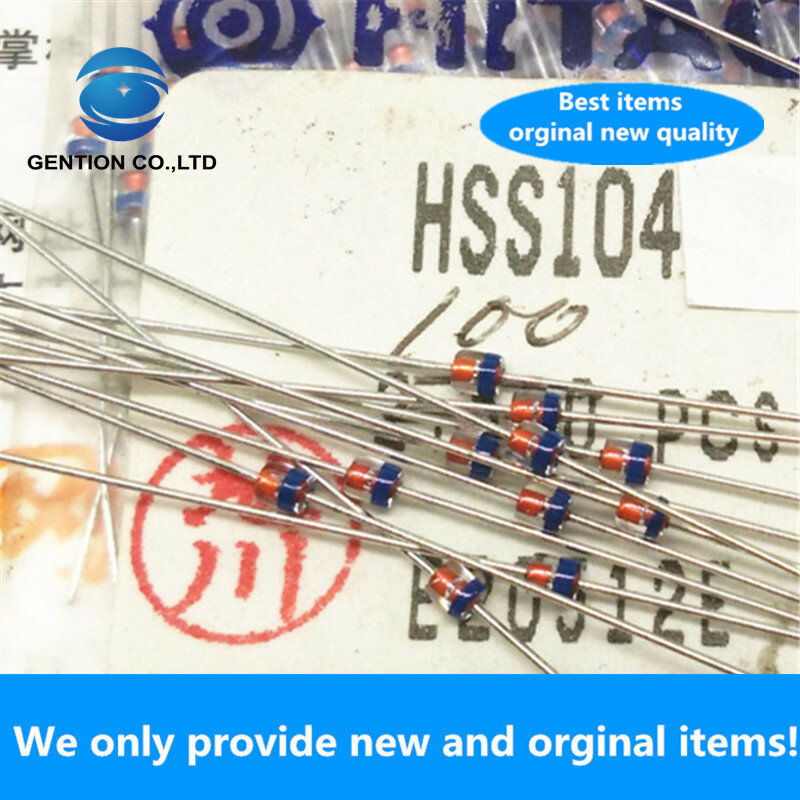 Diode à anneau bleu 35V HSS104, 10 pièces, original, importé 3pF Kenwood, réparation d'amplificateur audio 100%, nouveau, HSS104-02