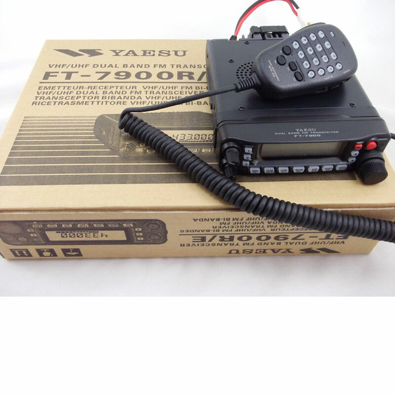 FT-7900R 고출력 듀얼 밴드 FM 트랜시버, 아마추어 모바일 라디오, 50W, 2 계량기, 70cm, 신제품