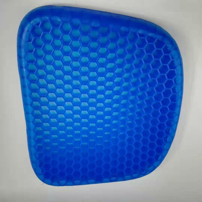 Silikon Waben Flex 3D eis pad ei Sitzen Gel kissen nicht-slip weiche komfortable Hause massage büro stuhl kissen teppich