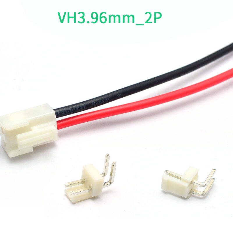 UNISIAN VH3.96mm Terminal Wire Extension Cable Connector 2Pin Pitch Female male Plug Socket 30cm line Length