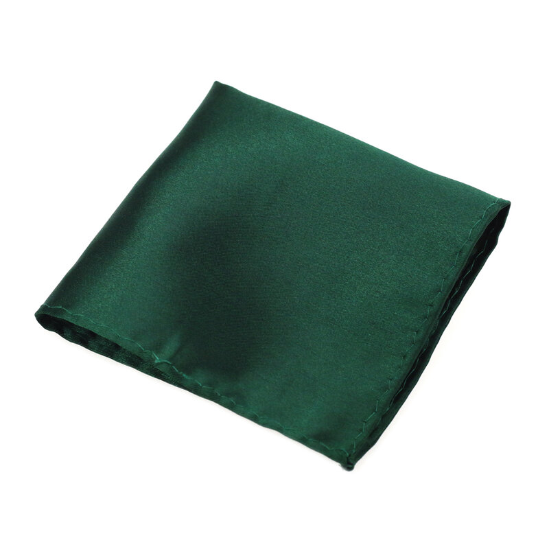 HUISHI-Pañuelo de satén para hombre, servilletas de Color caramelo, con bolsillo, cuadrado, para negocios