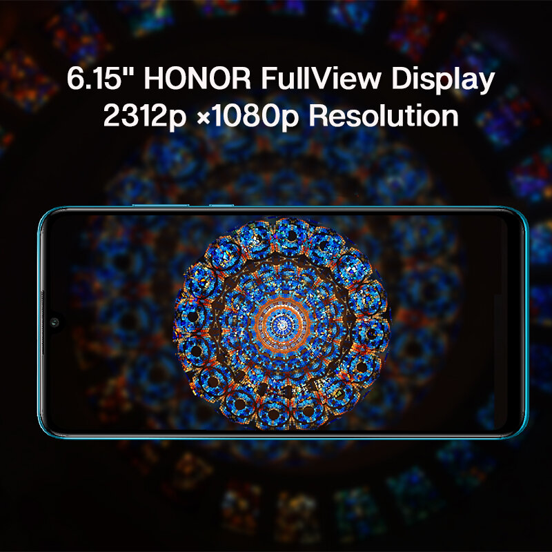 Новые смартфоны глобальная версия Honor 20 S 20 S, 6 ГБ, 128 ГБ, экран 6,15 дюйма Dewdrop, фронтальная камера 24 МП, тройная камера 48 МП, смартфон с NFC
