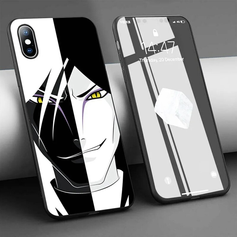 Coque Orochimaru Naruto Soft Silicone Phone Case for iPhone 11 Pro Max X 5S 6 6S XR XS Max 7 8 Plus Case Phone Cover