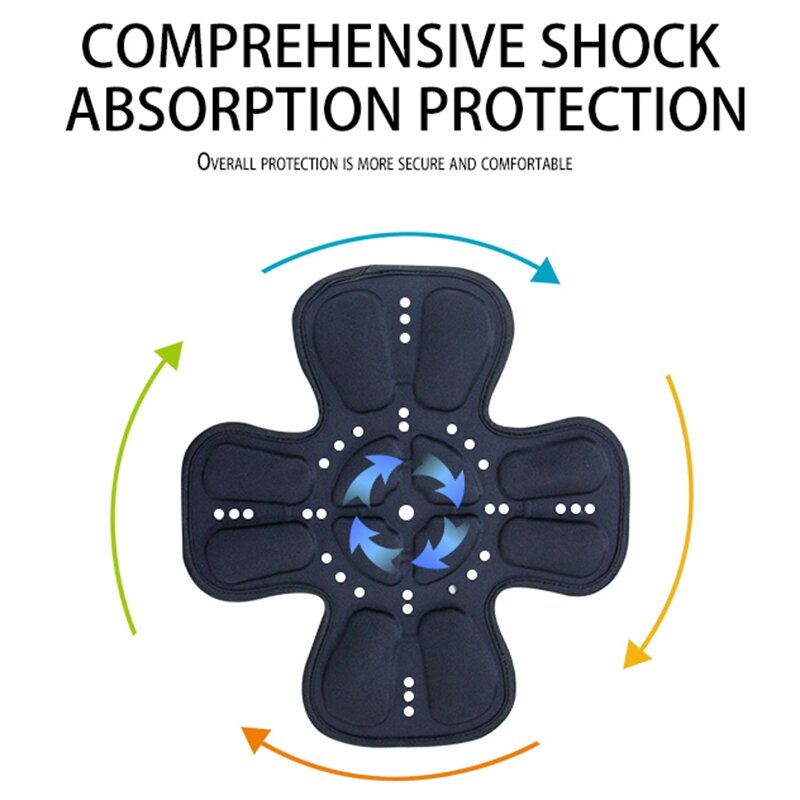 Helmet Inner Protection Pad Inner Lining Of the 4-D Shock Absorber Breathable for Motorcycle Racing Riding Outdoor