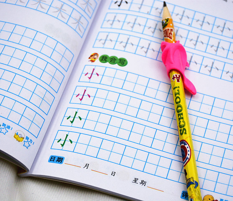 ใหม่3Pcs พื้นฐานตัวอักษร Han Zi เขียนหนังสือหนังสือออกกำลังกายเรียนรู้จีนเด็กผู้ใหญ่เริ่มต้นก่อนวัยเรียน Workbook