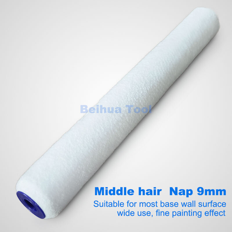 Cabeça de Escova de Substituição para Microfiber Nap, Paint Roller Cover, Curto-Médio-Longo Plush, Não Handle, 18 ", 46cm, 6mm, 9mm, 18mm