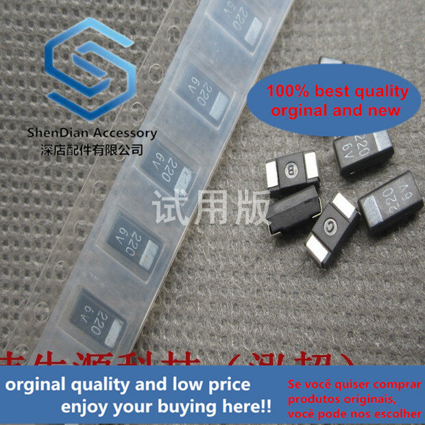 10pcs only orginal new SMD tantalum capacitor T491C106K035AT 10uF ±10% 35V Type C 6032