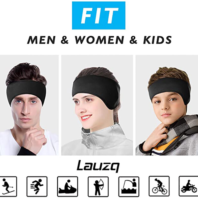 Winter Oor Warmer Hoofdband Koud Weer Ski Moffen Antislip Fleece Oor Cover Voor Vrouwen Mannen Kids Outdoor Activiteiten