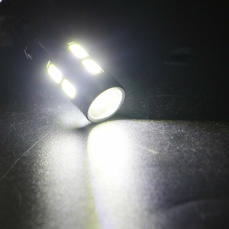 Bohlam LED 12V H3 H1 Daya Tinggi Super Terang 10SMD 5630 Lampu Kabut Mobil LED Otomatis Lampu Sein Lampu Berkendara