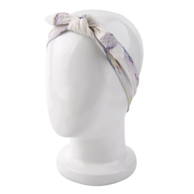 1Pcs Baby Girl Child Toddler Infant Flower Floral Bow Hairband Turban Knot Rabbit Headband Headwear Hair Band