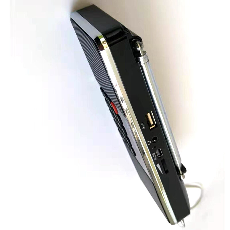 AMS-Mini портативный Перезаряжаемый стерео L-288 fm-радио динамик с ЖК-экраном Поддержка tf-карты USB диск MP3 музыкальный плеер громкий динамик (Bl