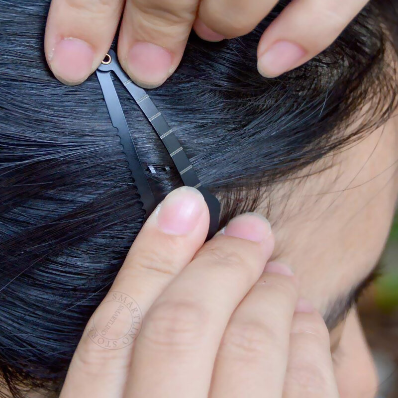 Self Defense Hairpin Multifunction Hair Clip Women Hair Barrettes Pins EDC Mini Tool Camping Emergency Survival Gear
