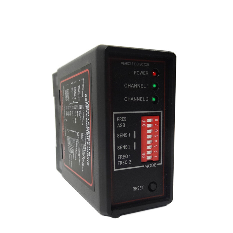 220v  Channel Vehicle Loop Detector For Garage Door Opener / Dual Way Ground Sensor For Car Parking Management