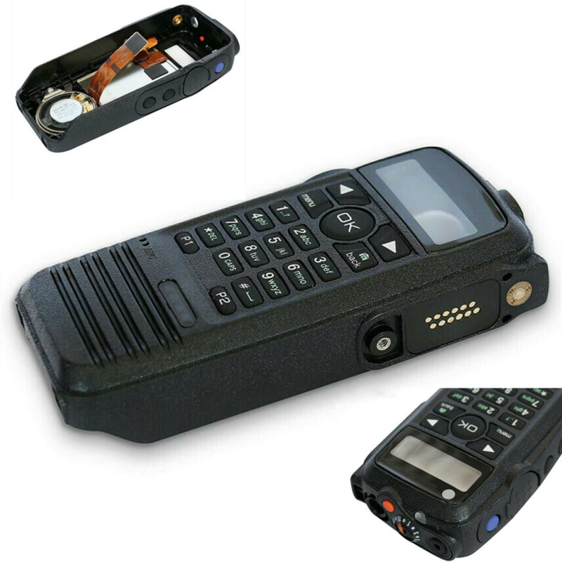 Obudowa PMLN4646 z pełną klawiaturą z głośnikiem i wyświetlaczem LCD do radia dwukierunkowego XIR P8268 XPR6550 DP3600