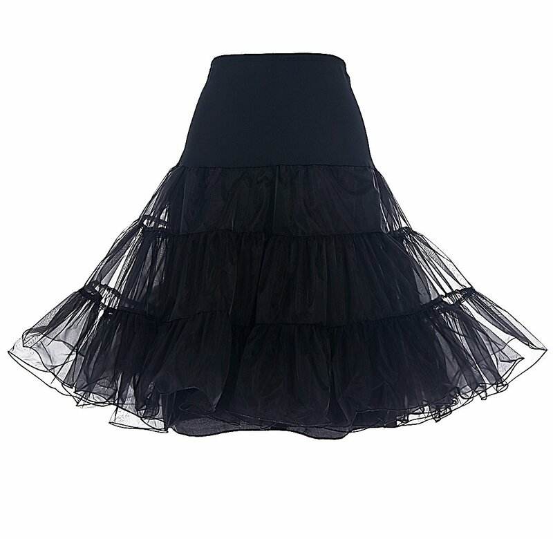 Hot Fashion Style Women's Vintage Rockabilly Petticoat Skirt Tutu 1950s Underskirt