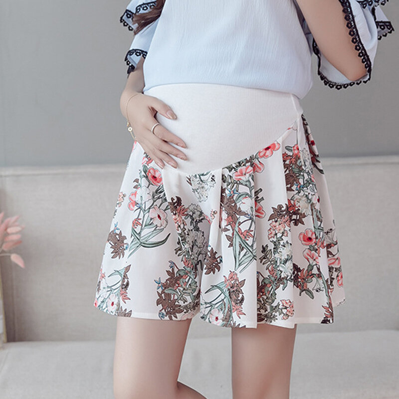 2020 Pregnant Women's Shorts Summer Wear Low-waisted Denim Shorts Summer Wear New Spring Loose Pants for Pregnant Women Clothes